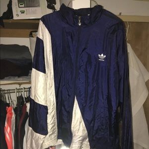 Vintage Adidas original track jacket windbreaker